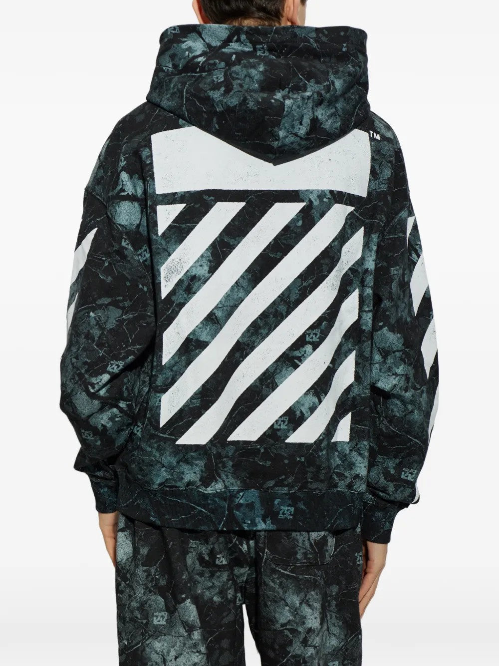 Off-White Printed Camo Top – Black 2