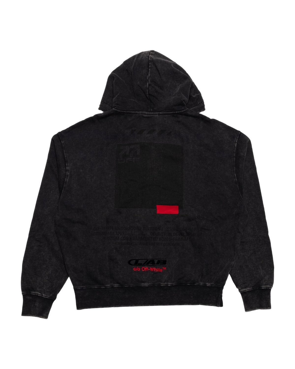 Off-White Active Washed Top – Black 2