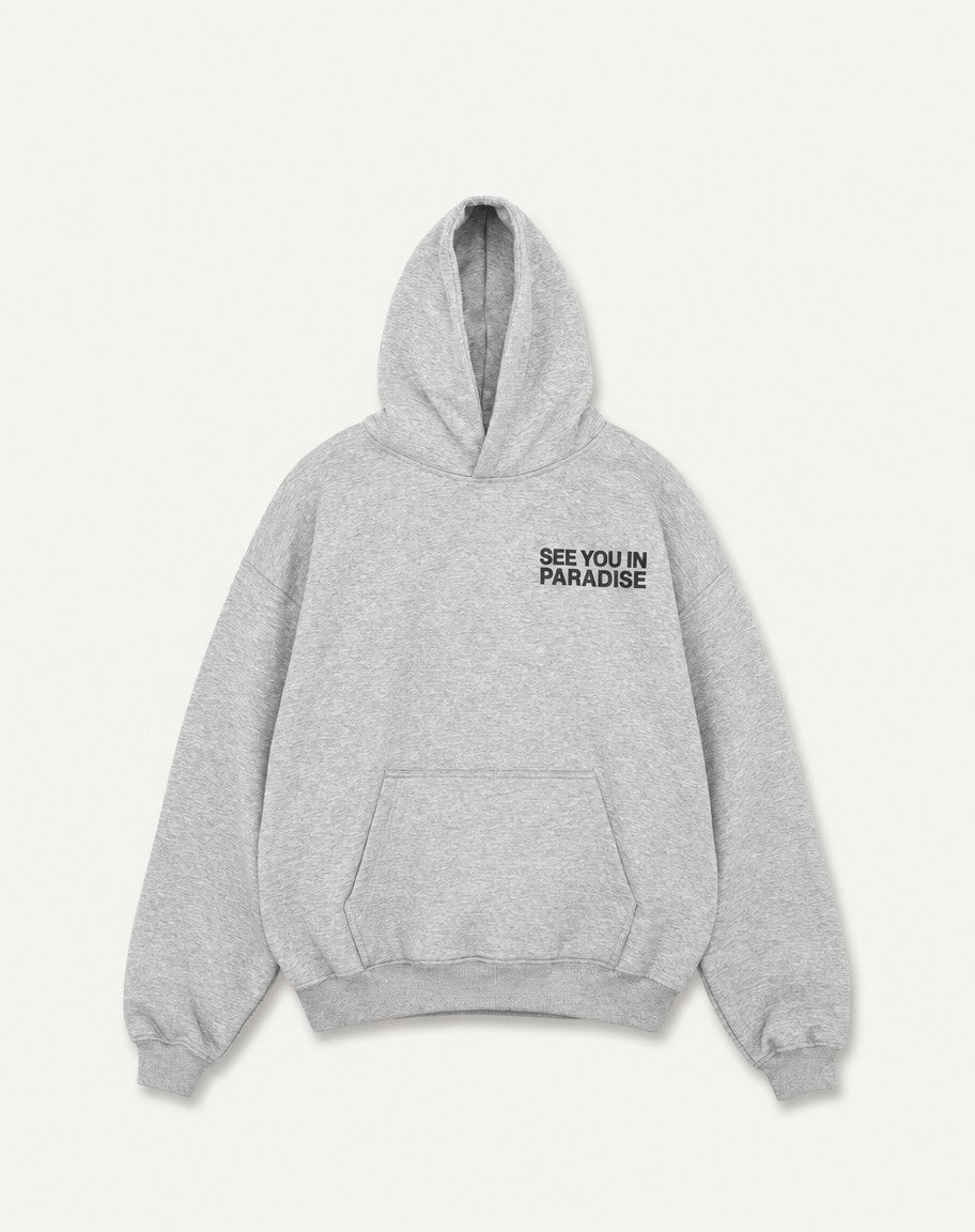 See You in Paradise Wingspan Sweatsuit Top – Charcoal