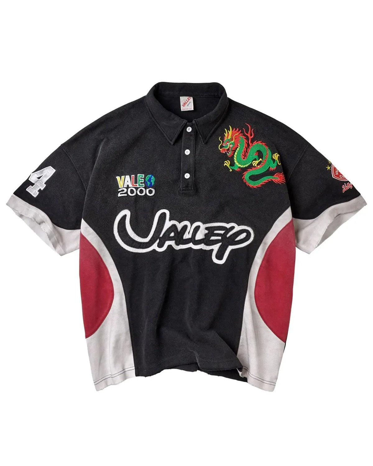 Vale Shanghai Polo – Black – front view