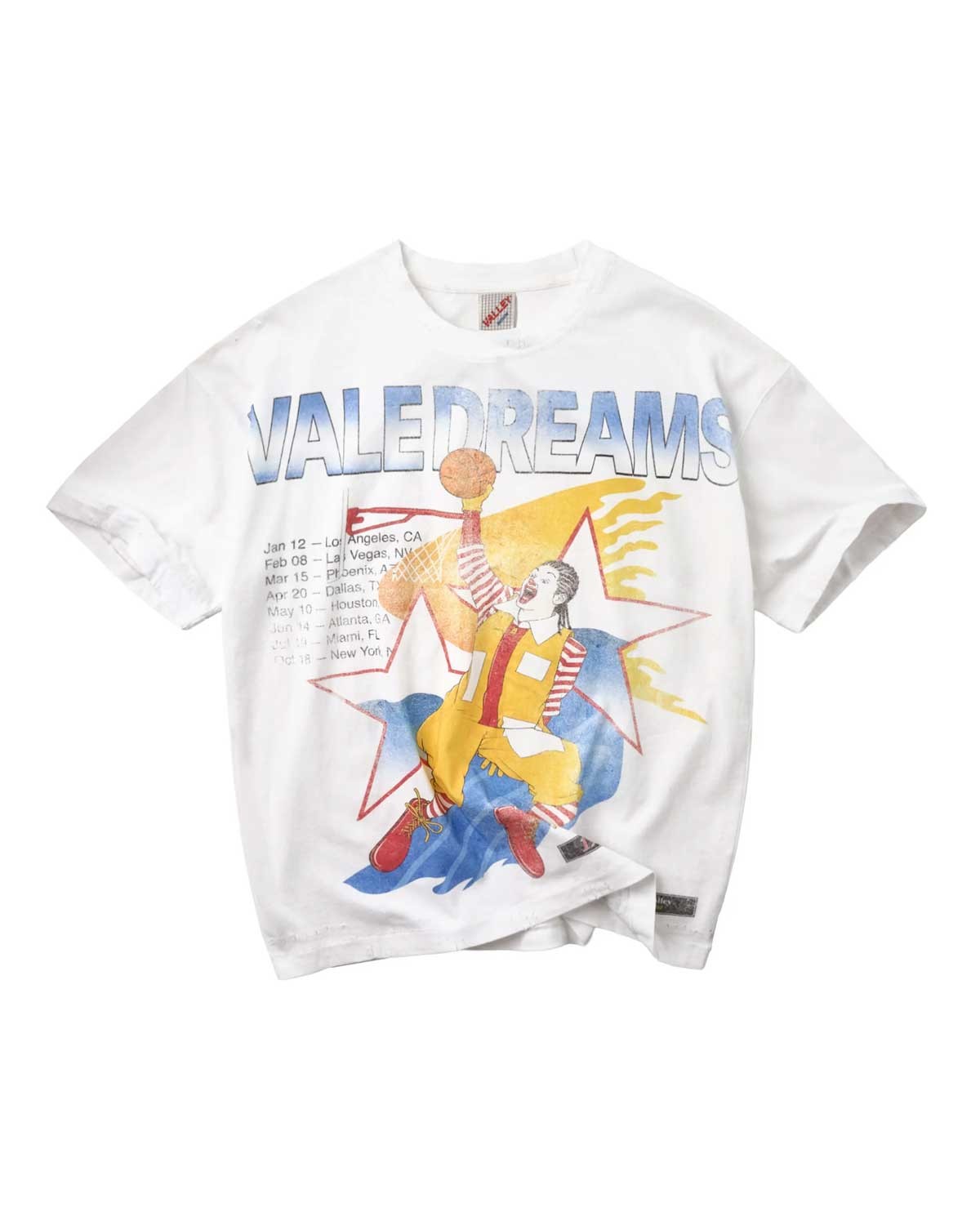Vale Air Donald Tee – White – front view