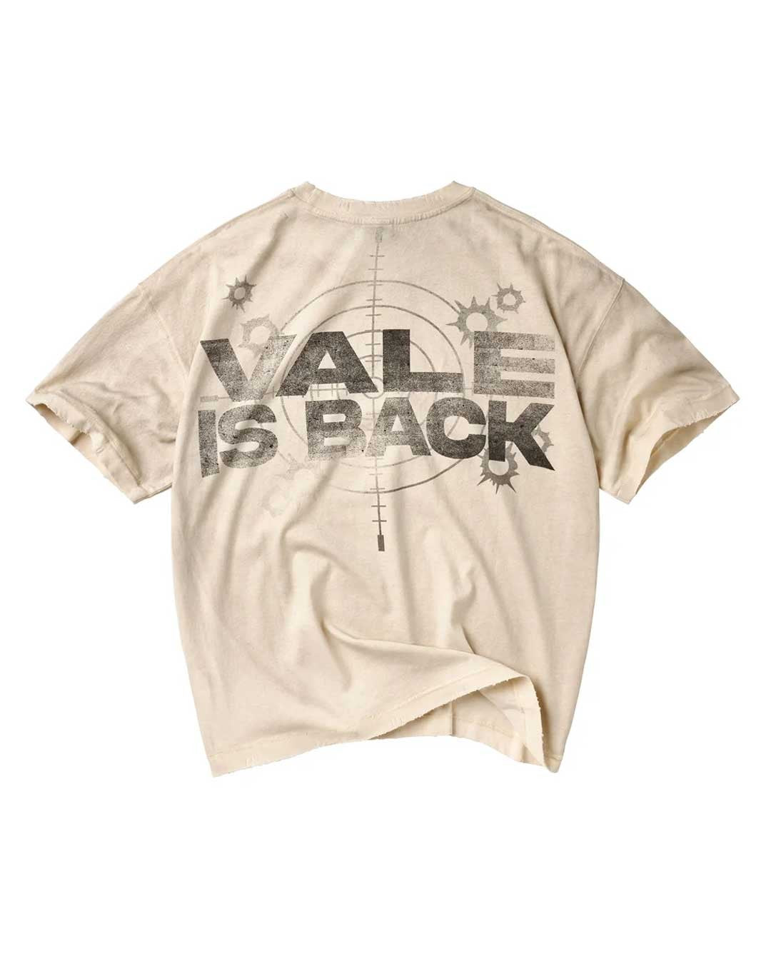 Vale Vale Is Back – Cream – back view