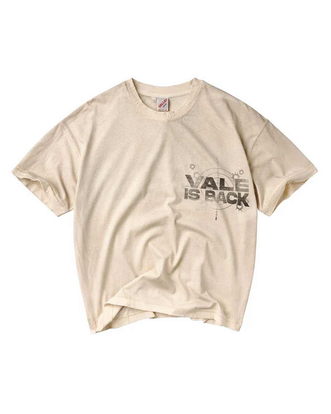 Vale Vale Is Back – Cream – front view