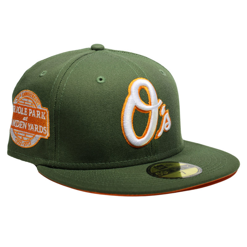 BALTIMORE ORIOLES NEW ERA 59FIFTY 30TH ANNIVERSARY SCRIPT HAT – Hangtime  Indy