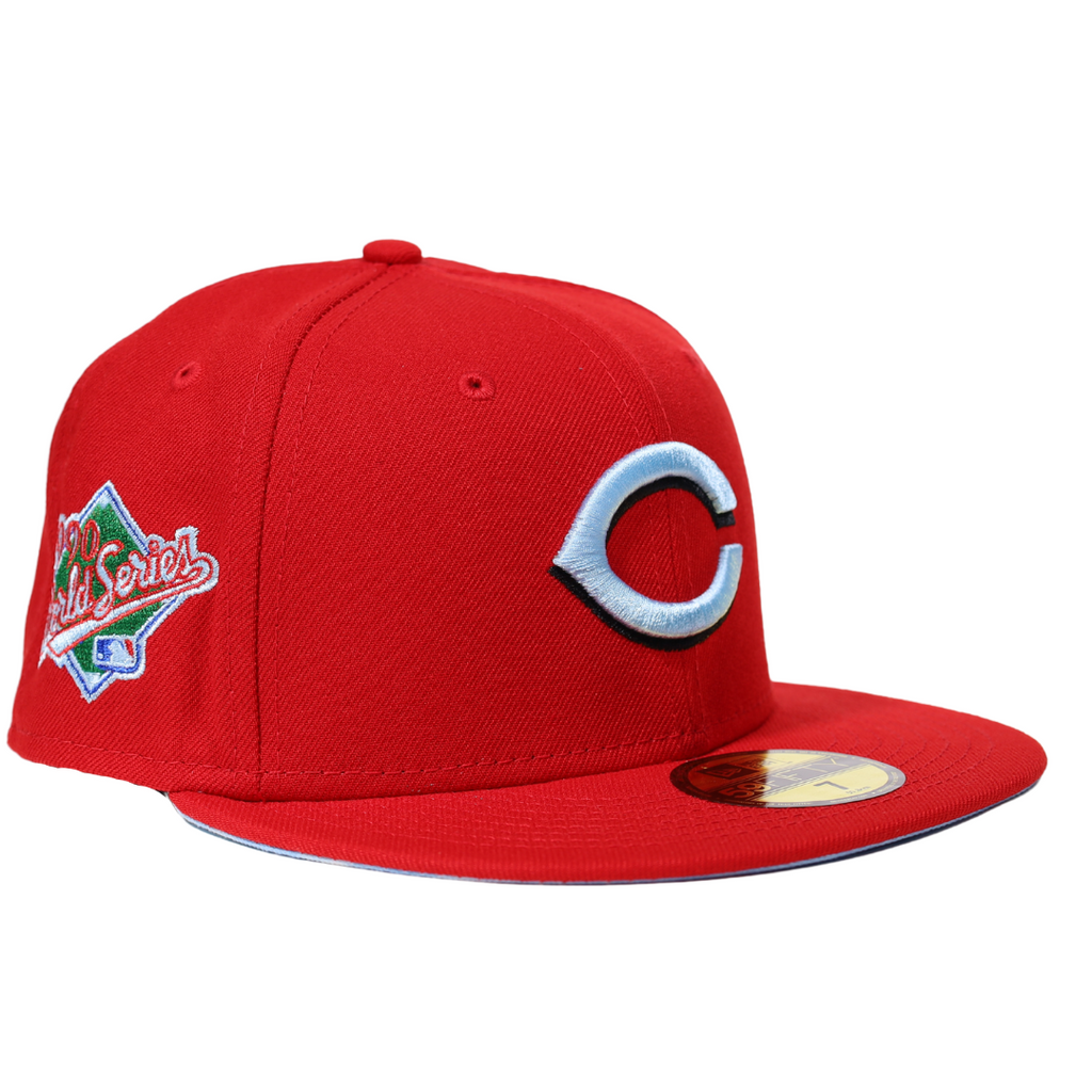 Cincinnati Reds Vintage 90s New Era 59fifty Fitted Hat Size 7 1/4