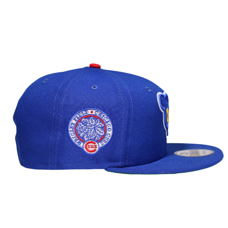 New Era 9Fifty Chicago Cubs Metal Thread Snapback Hat Royal Blue