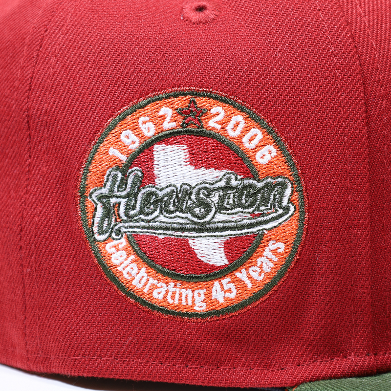 HOUSTON ASTROS NEW ERA 59FIFTY 45 YEARS SCRIPT HAT – Hangtime Indy