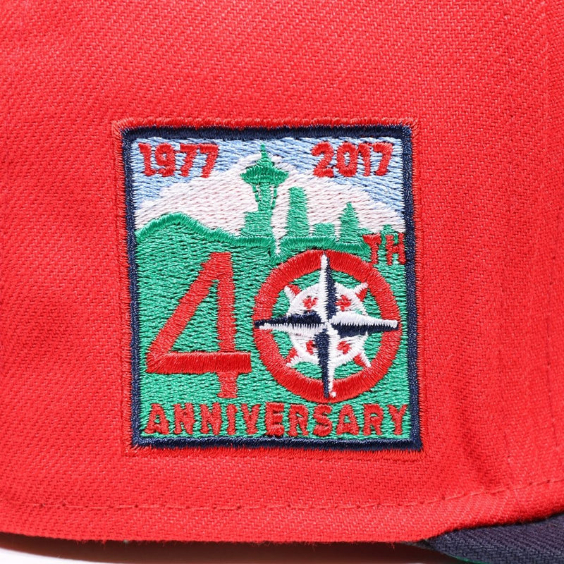SEATTLE MARINERS NEW ERA 59FIFTY 40TH ANNIVERSARY HAT