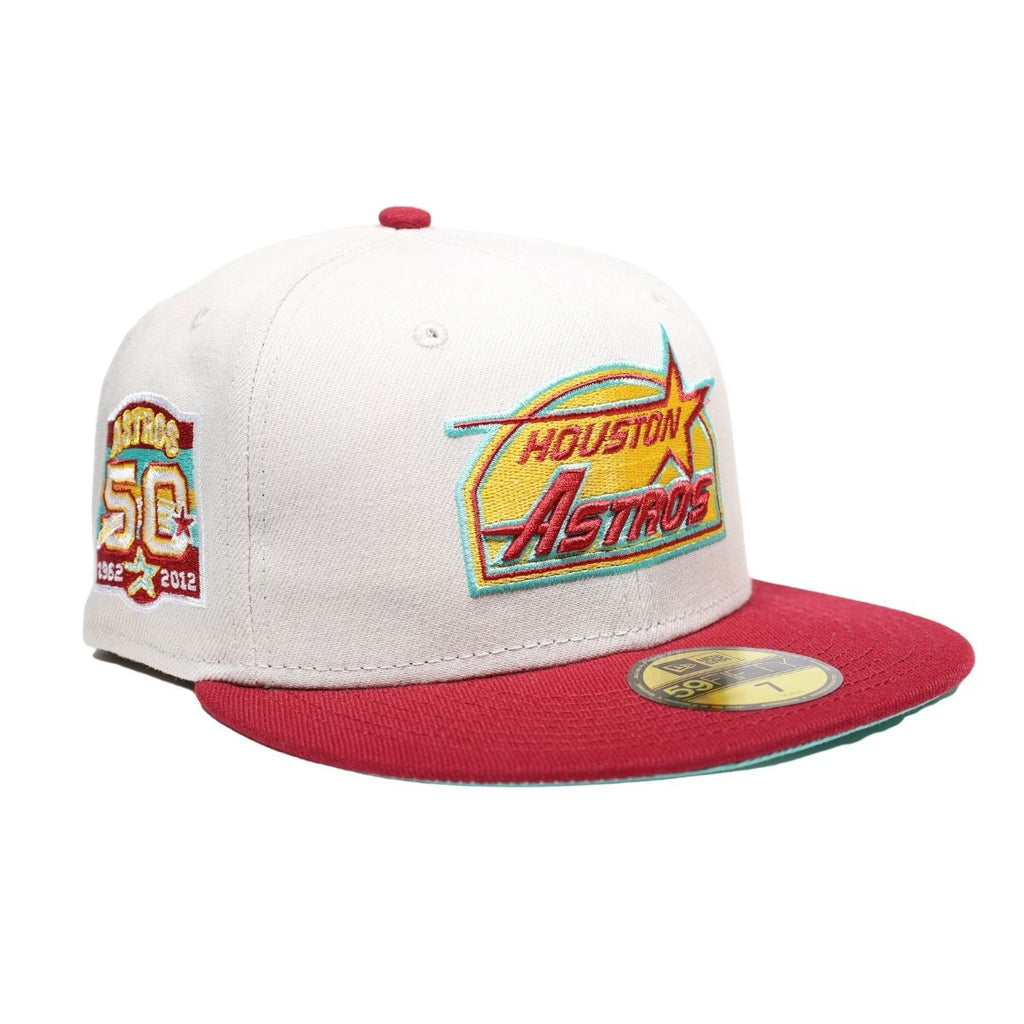 HOUSTON ASTROS NEW ERA 59FIFTY 35 YEAR SCRIPT HAT – Hangtime Indy