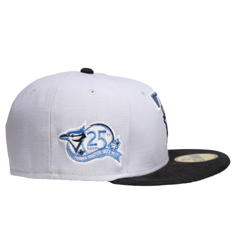 New Era Toronto Blue Jays 25th Anniversary Cream Dome Prime Edition 59Fifty  Fitted Hat, EXCLUSIVE HATS, CAPS