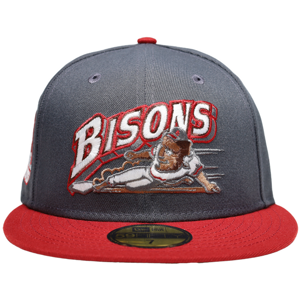 BUFFALO BISONS NEW ERA 59FIFTY BUSTER MINOR LEAUGE HAT