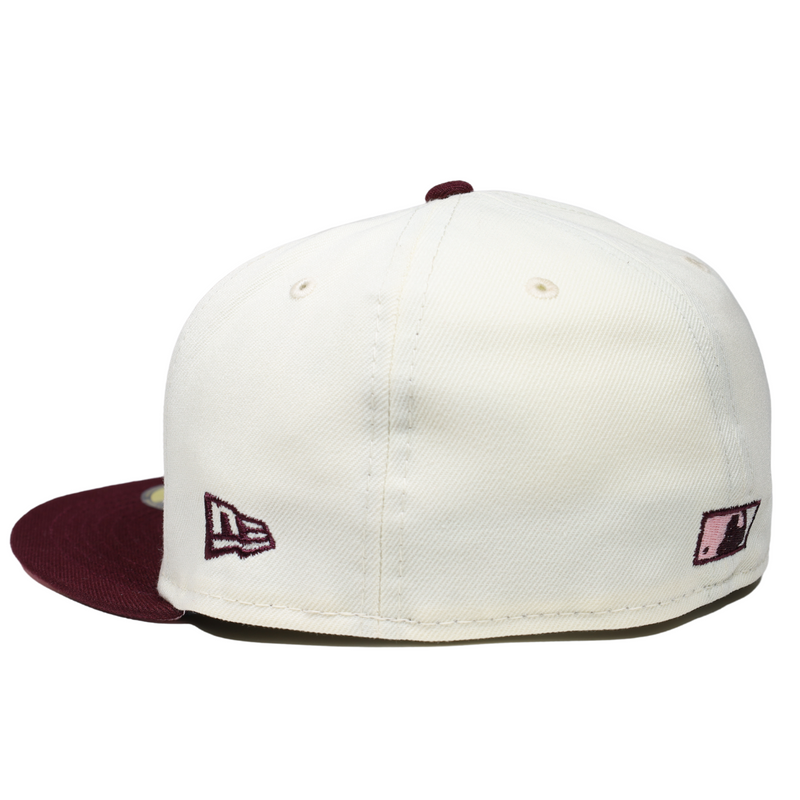 Men's Chicago White Sox New Era Pink 1917 World Series Champions Beetroot  Cyber 59FIFTY Fitted Hat