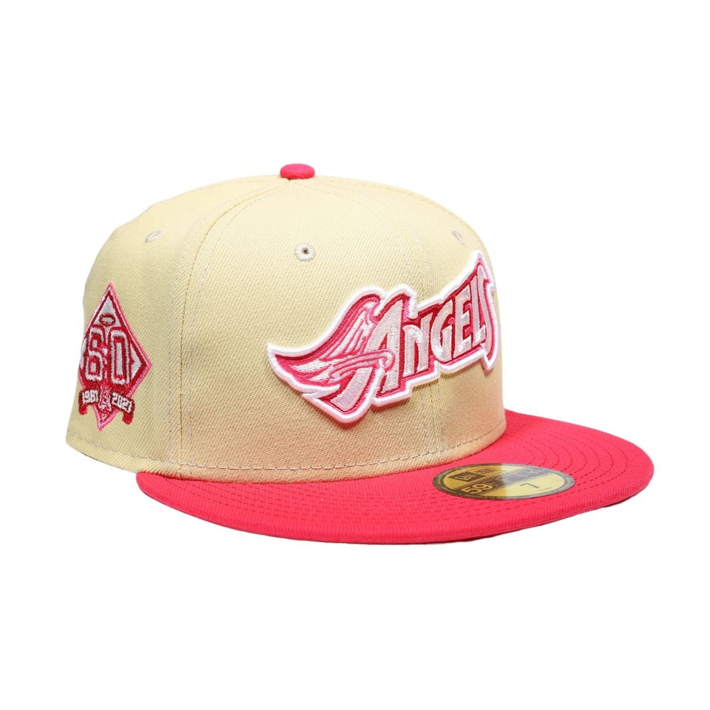 Upside Down ∀ Anaheim Angels 60th Anniversary New Era 59Fifty Fitted H –  ECAPCITY