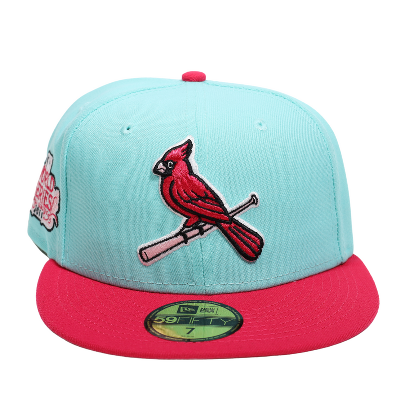 St. Louis Cardinals New Era 2011 MLB World Series 59FIFTY Fitted Hat - Pink