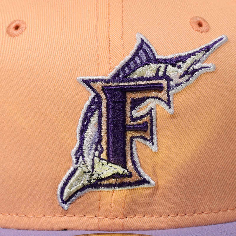 Orange Florida Marlins 1993 Inaugural Season New Era Fitted Hat