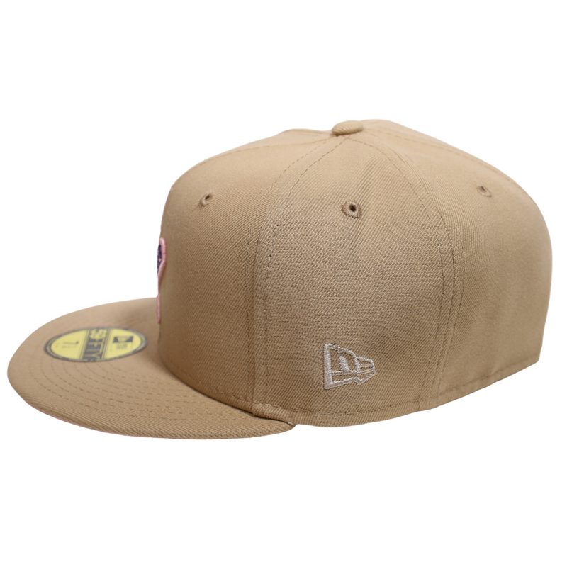 New Era St. Louis Cardinals Ancient Egypt Jersey logo 125th Anniversary Hat  Club Exclusive 59Fifty Fitted Hat Khaki/Black/Royal Blue Men's - SS22 - US