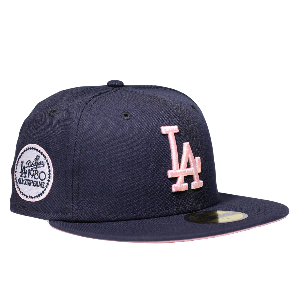 LOS ANGELES DODGERS 75TH WORLD SERIES BLACK PINK BRIM NEW ERA