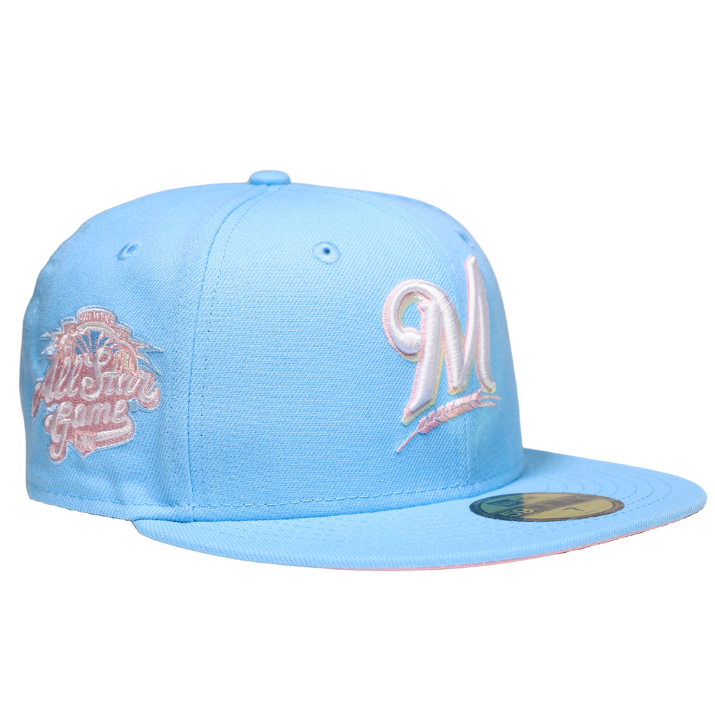 Lids Milwaukee Brewers New Era 2002 MLB All-Star Game 59FIFTY Fitted Hat -  White/Pink